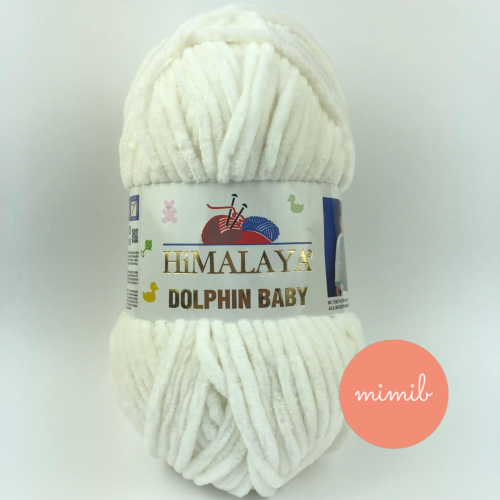 Dolphin Baby 80363 - tejszín fehér